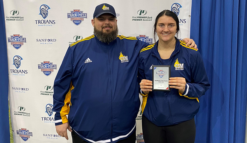 Caspersen named All-American with 7th place finish at nationals