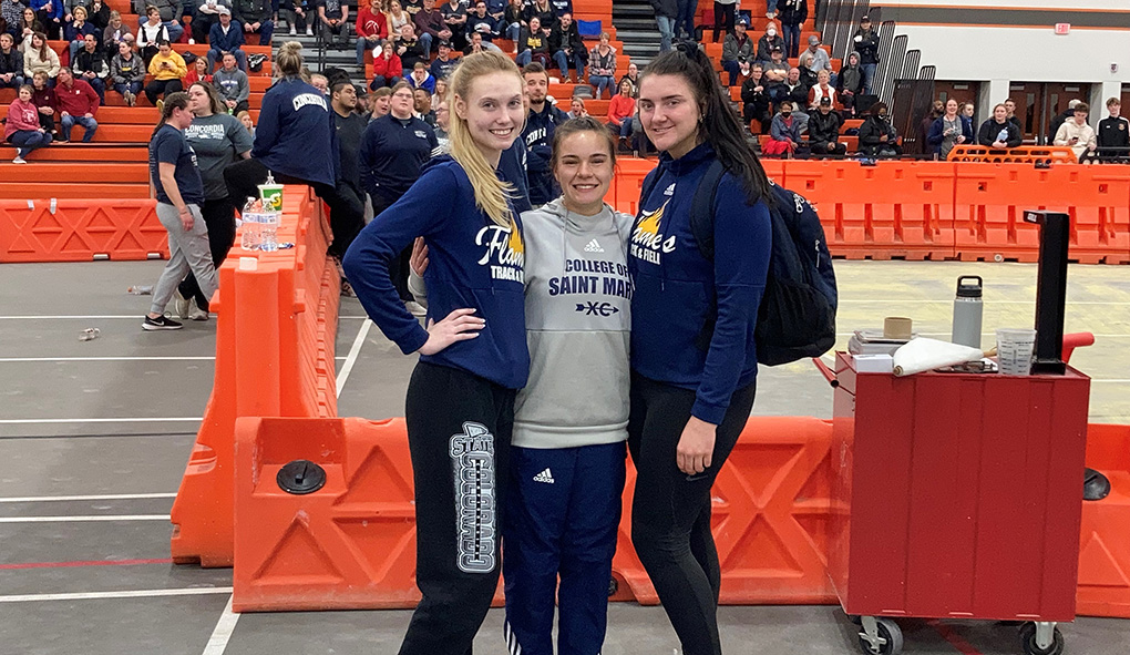 Flames land two finishers in Top 8 at GPAC Indoor Track & Field Championships