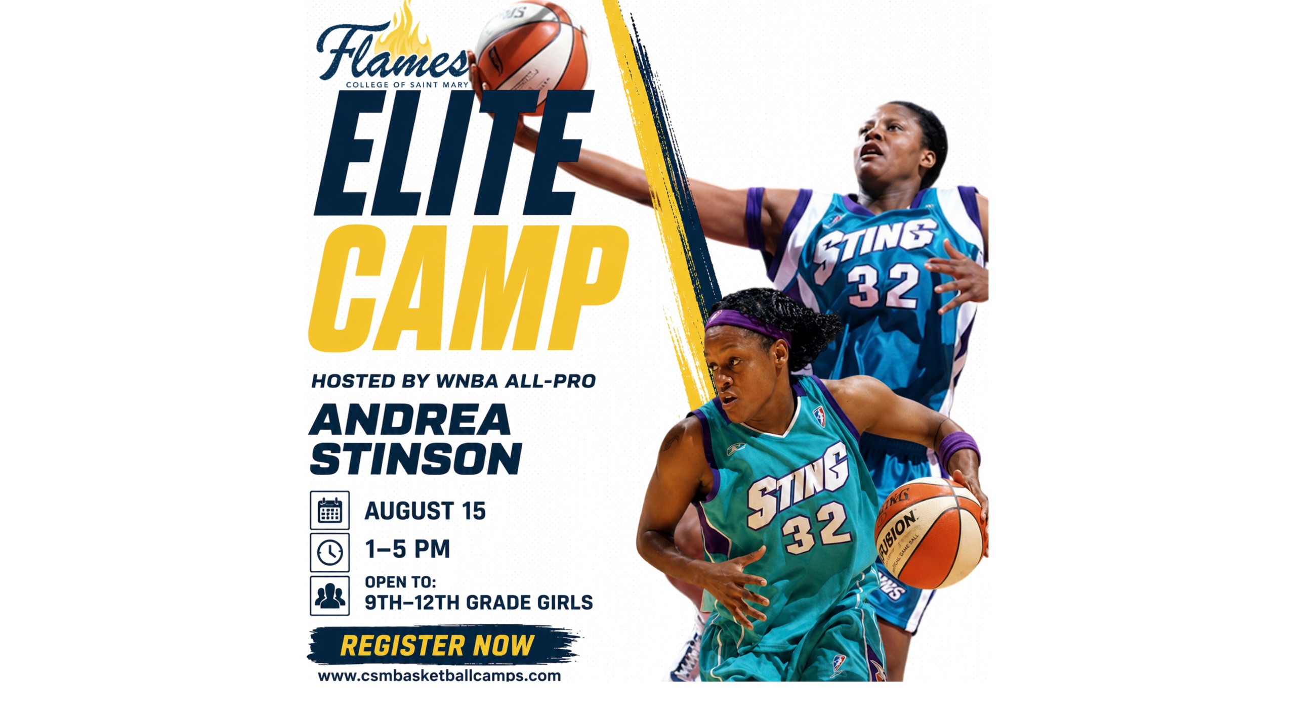 Three-time WNBA All-Star headlines Elite Camp