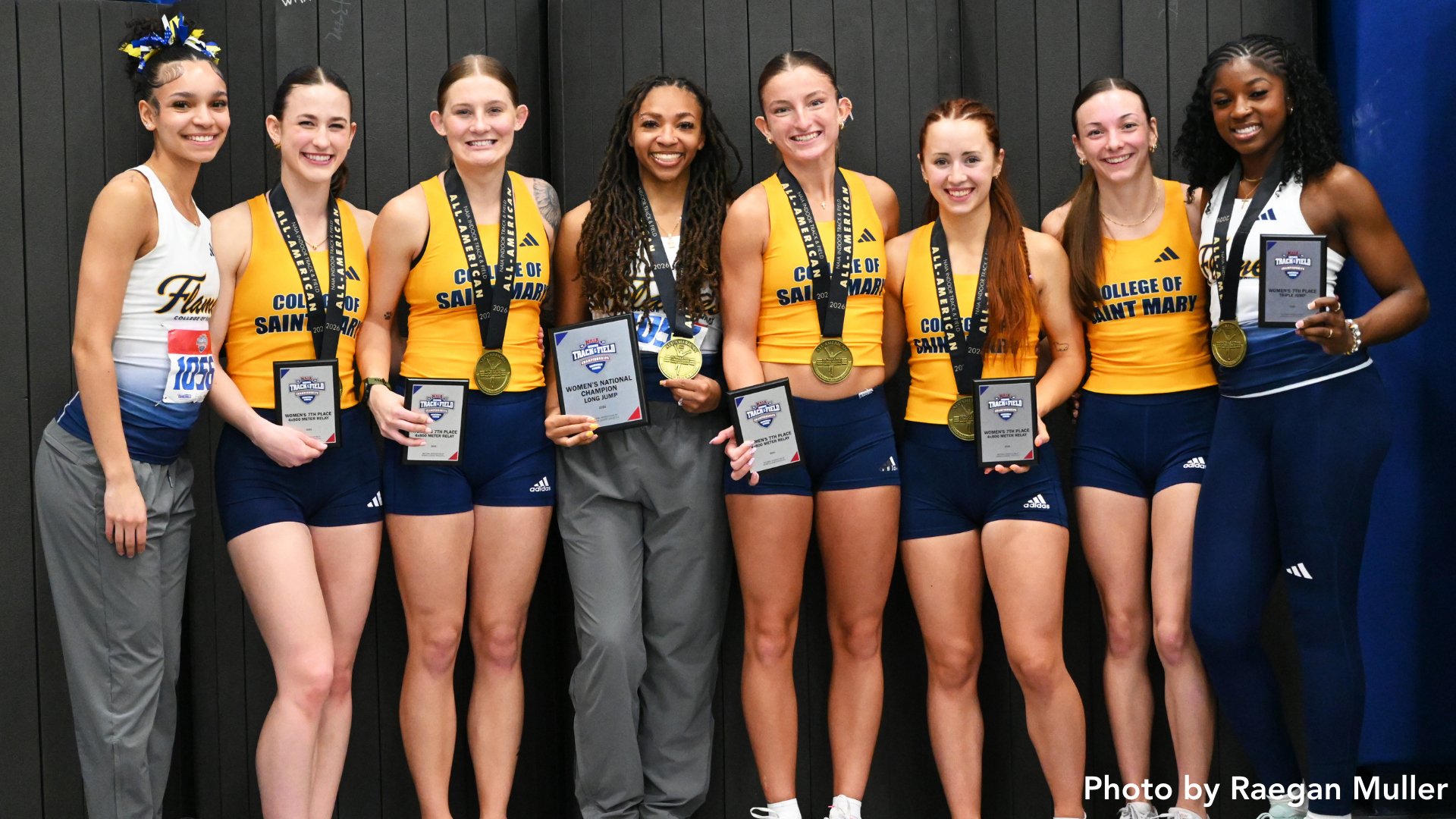 Flames finish program-best 22nd at indoor nationals